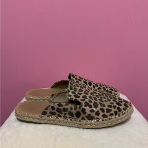 Women’s Corkys Leopard Mules / Espadrille Shoes